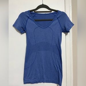 Lululemon Blue Athletic Tee